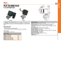 Thumbnail of document Data Sheet - RSV Pilot Solenoid Valve